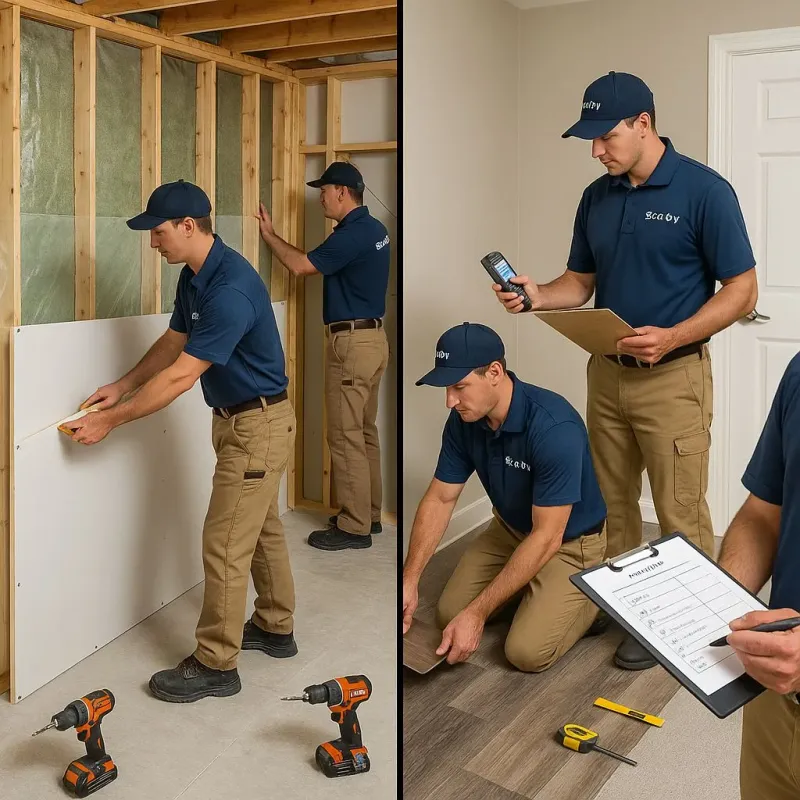 Repairs and Reconstruction process in Crawford County, OH